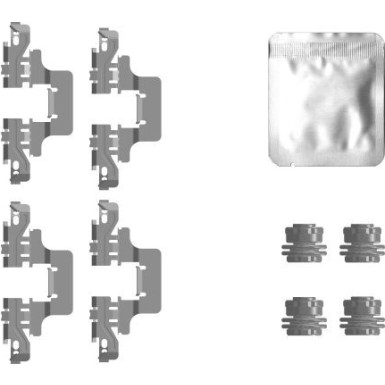 ZUBEHÖRSATZ, SCHEIBENBREMSBELAG | 82557800