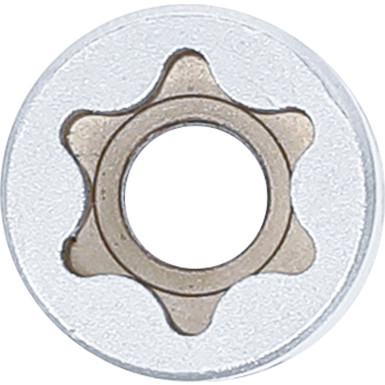 BGS Spezial-Steckschlüssel-Einsatz | E-Profil | Antrieb Innenvierkant 6,3 mm (1/4"""") | SW E12 | für BMW-Fensterheber | 70914