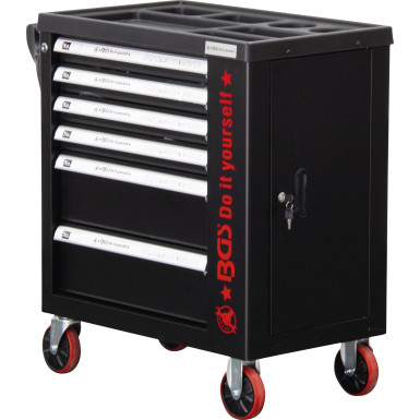BGS Werkstattwagen 6 Schubladen 1 Seitentür leer BGS Do it yourself 6055-1