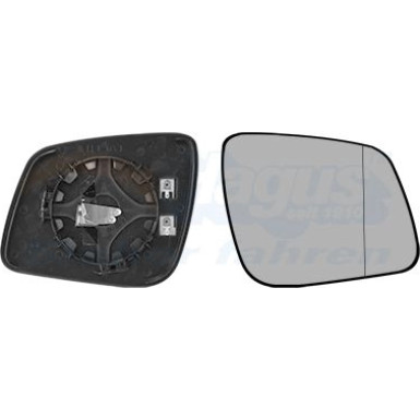 Aussenspiegelglas re. bhz M B A Klasse W169 OE A169-810-2221 HAGUS