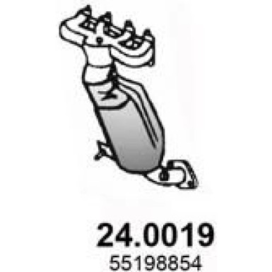 Katalysator | FIAT Idea,LANCIA 03 | 24.0019 Katalysator | FIAT Idea,LANCIA 03 | 24.0019