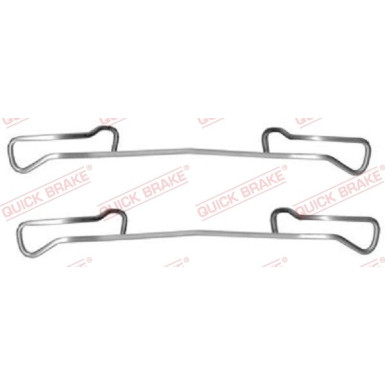 391-1150 Montagesatz f.Bremsklötze | OPEL Corsa,Astra,Vectra 88 | 109-1150