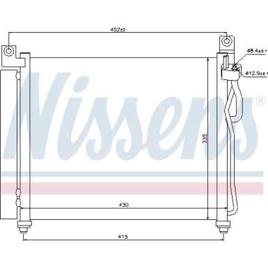 Kondensator PKW | KIA PICANTO 04 | 94828