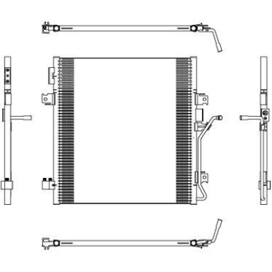 NRF Klimaanlagenkühler 350188 EASY FIT