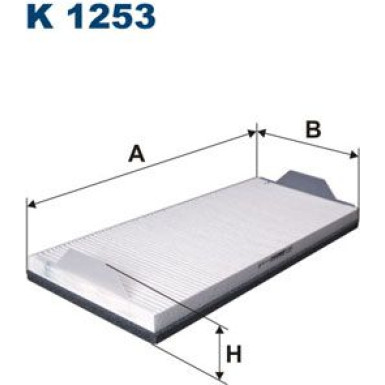 FILTRON Filter, Innenraumluft K 1253