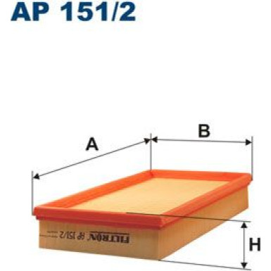 FILTRON Luftfilter AP 151/2