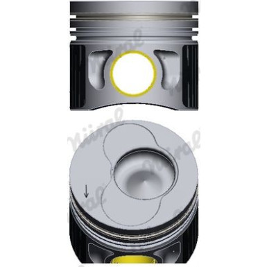 NÜRAL Kolben 87-114900-15 NÜRAL Kolben 87-114900-15