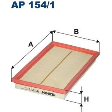 FILTRON Luftfilter | AP 154/1