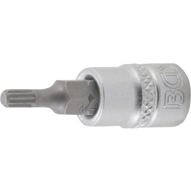 BGS Bit-Einsatz | Antrieb Innenvierkant 6,3 mm (1/4"""") | Innenvielzahn (für XZN) M4 | 5105-M4
