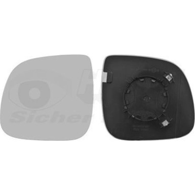 Spiegelglas, Außenspiegel VW Transp. T5 asphärisch OE 2H0 857 521 B HAGUS 5790831