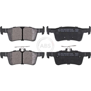 A.B.S. Bremsbeläge 35160 A.B.S. Bremsbeläge 35160