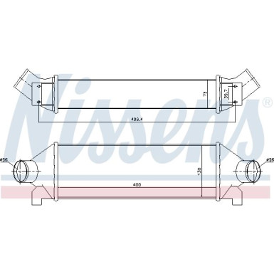 Ladeluftkühler PKW | FORD TRANSIT VII 00 | 96732