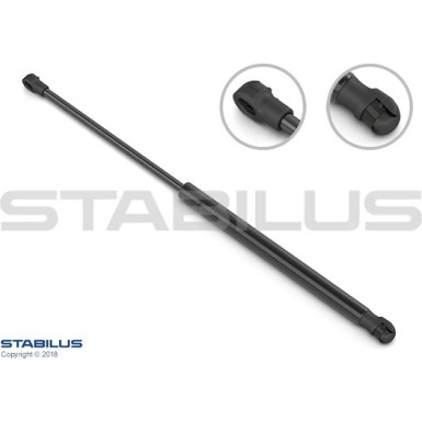 Gasfeder, Hinten L=436 400N | Alfa Romeo 147 04-10 | 22392