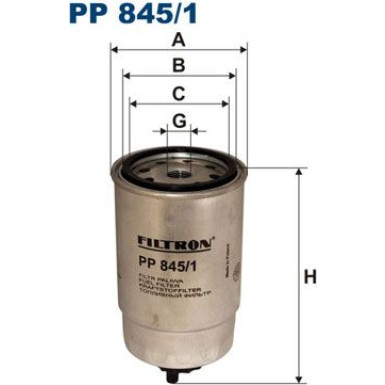 PP 845/1 Kraftstofffilter