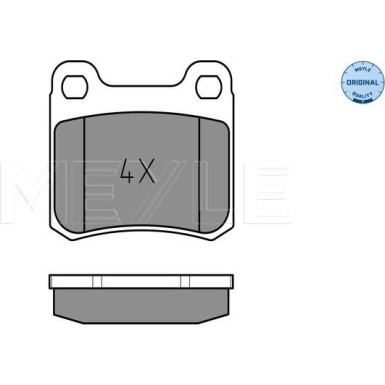 Bremsbelagsatz Db T. W201 82-93 | 252068713