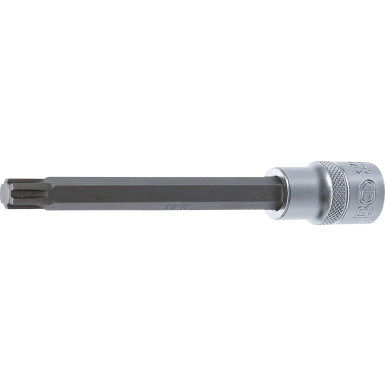 BGS Bit-Einsatz | Länge 140 mm | Antrieb Innenvierkant 12,5 mm (1/2"""") | Keil-Profil (für RIBE) M10,3 | 4179