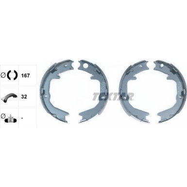 91062900 Bremsbackensatz, Feststellbremse 91062900 Bremsbackensatz, Feststellbremse