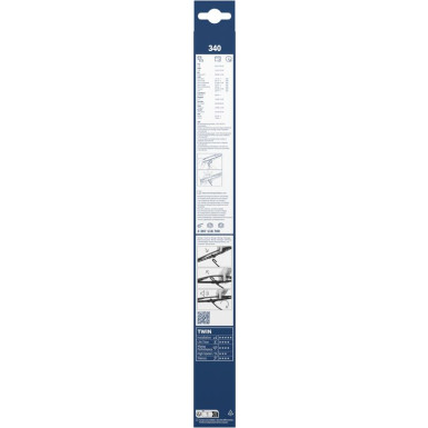 340 BOSCH | Wischerblatt | TWIN-Standard | 3397118700
