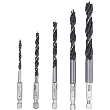 BGS Holzbohrer-Satz 4 - 10 mm Sechskantantrieb 5-tlg BGS Do it yourself 50799