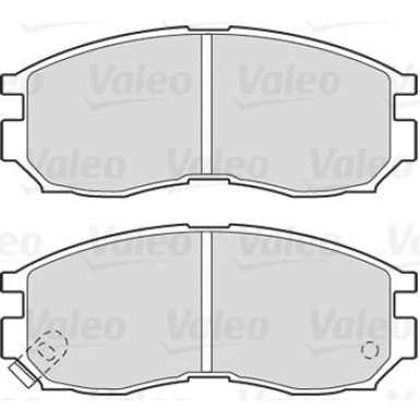 VALEO Bremsbeläge 301625