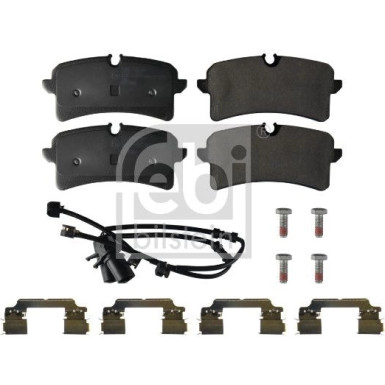 FEBI BILSTEIN Bremsbelagsatz, Scheibenbremse 172183 FEBI BILSTEIN Bremsbelagsatz, Scheibenbremse 172183