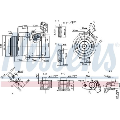 Kompressor PKW Honda FR-V 05 FIRST FIT 89586
