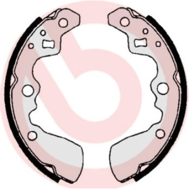 Bremsbackensatz HA SUZUKI SWIFT II Hatchback (EA, MA) 03/89-12/05 ESSENTIAL LINE S 79 501