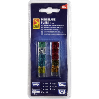 9512 Stecksicherungen Mini 10er Set