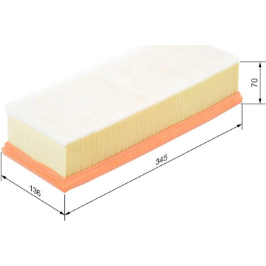 Luftfilter | AUDI,SEAT,SKODA,VW | F 026 400 172
