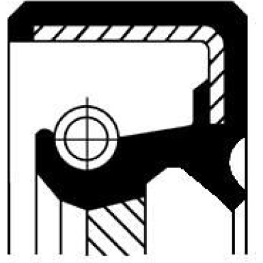 19034922B Wellendichtring, Differential