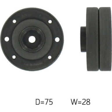 Umlenkrolle Synchrontrieb | AUDI,VOLVO,VW | VKM 21031