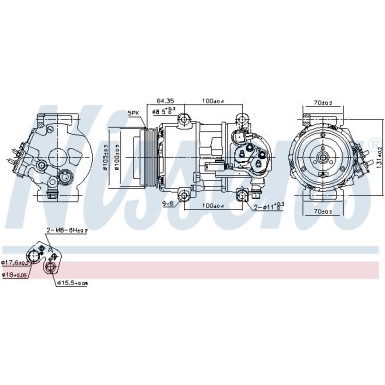 Kompressor PKW | MERCEDES A-Klasse W 169 04- A 150 | 89089