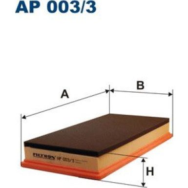 FILTRON Luftfilter | AP 003/3