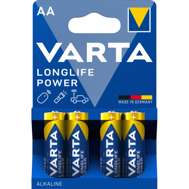 04906 121 414 Varta Longlife Power AA Blister 4