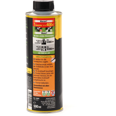 1198DE Bardahl Injektorenreiniger 500ml