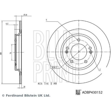 BREMSSCHEIBE | ADBP430152