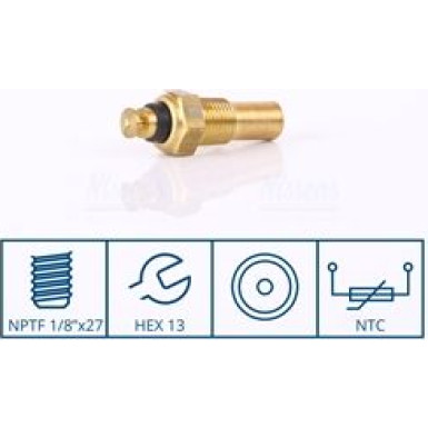 NISSENS Sensor, Kühlmitteltemperatur | 207036