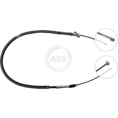 A.B.S. Handbremsseil Seilzug Festellbremse | K16288