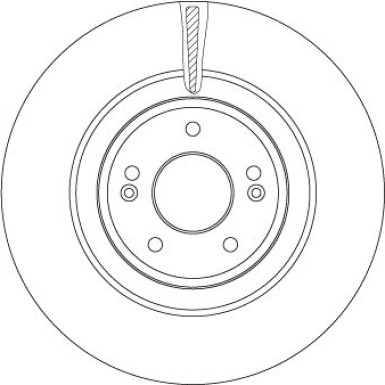 Bremsscheibe | GENESIS G70,KIA 17 | DF6572