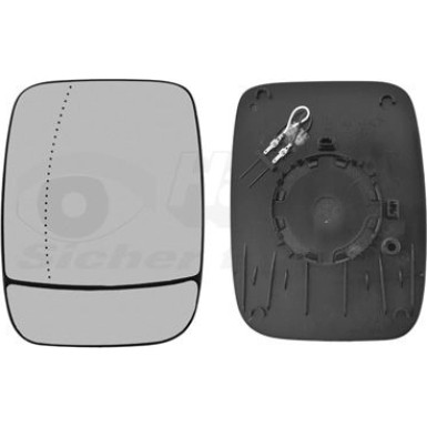Aussenspiegelglas li. bhz Opel Vivaro asph. OE 95517329 HAGUS Aussenspiegelglas li. bhz Opel Vivaro asph. OE 95517329 HAGUS