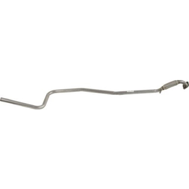 67 / Auspuffrohr Mitte | FORD Fiesta V 1.4 55KW 03.02 | 7118