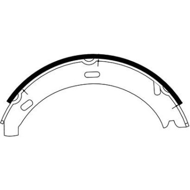 Handbremsbacken Db W210 Combi | 91057200