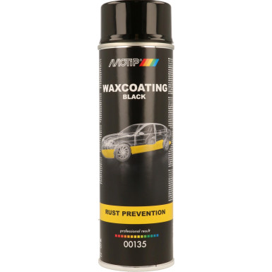 MoTip UBS Unterbodenschutz Wachs schwarz 500ml | 135