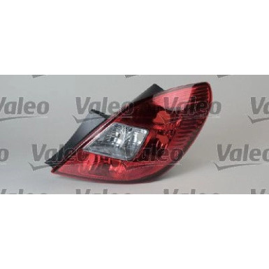 Heckleuchte L O K-PLATTE ROT/WEISS VALEO PQ | OPEL CORSA D 5-T 7,06-8,14 | 43391