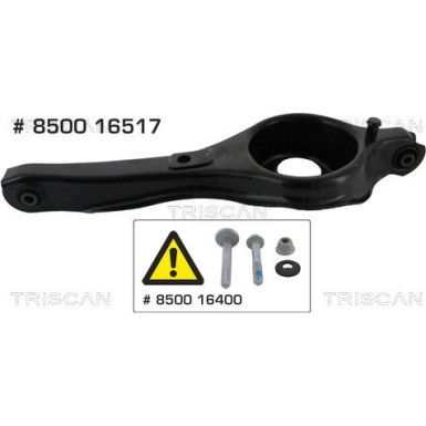 8500 16517 Lenker, Radaufhängung