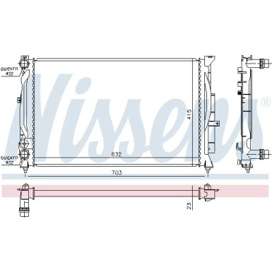 Wasserkühler PKW | AUDI A4 A6, VW Passat | 60308A