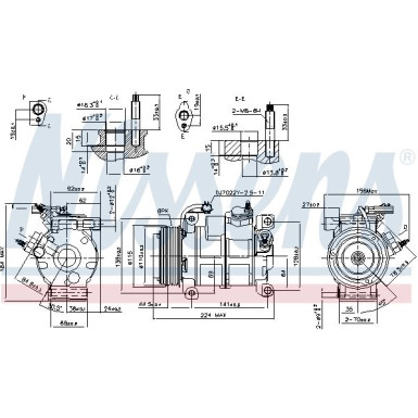 Kompressor PKW | Chrysler Voyager 08 | 890169