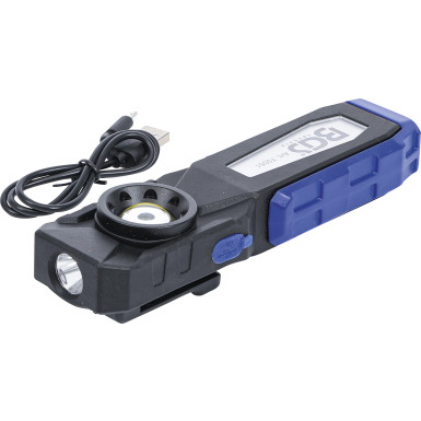 BGS COB-LED-Werkstattleuchte mit Magnet und Haken | klappbar | 70051
