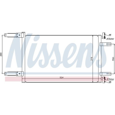 Kondensator PKW | FIAT DOBLO 1.9 D 01 | 94632