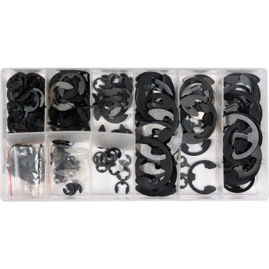 YT-06884 E-Ringe / E-Sicherheitsringe-Sortiment 300Tlg.